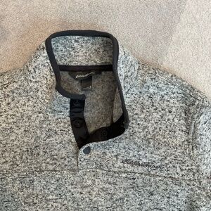 Eddie Bauer Gray Pullover Sweater